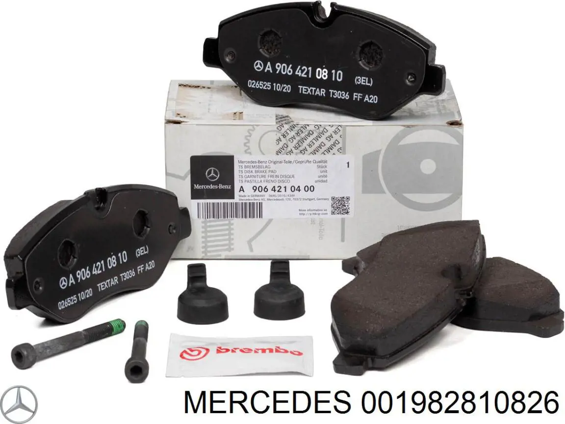 001982810826 Mercedes Bateria recarregável (PILHA)