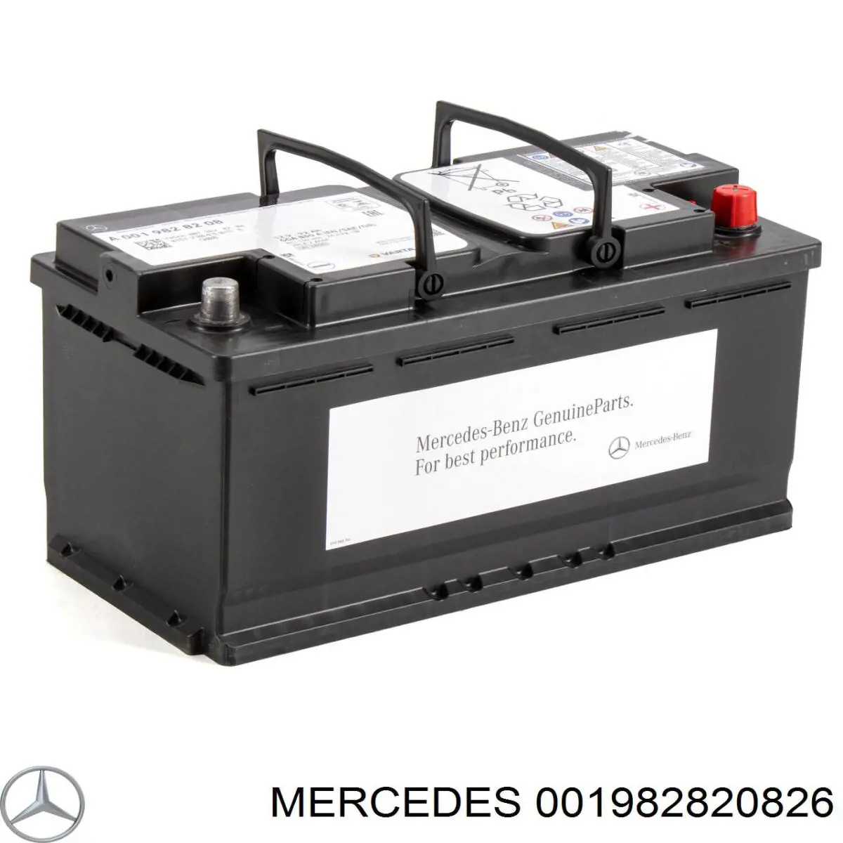 001982820826 Mercedes Bateria recarregável (PILHA)