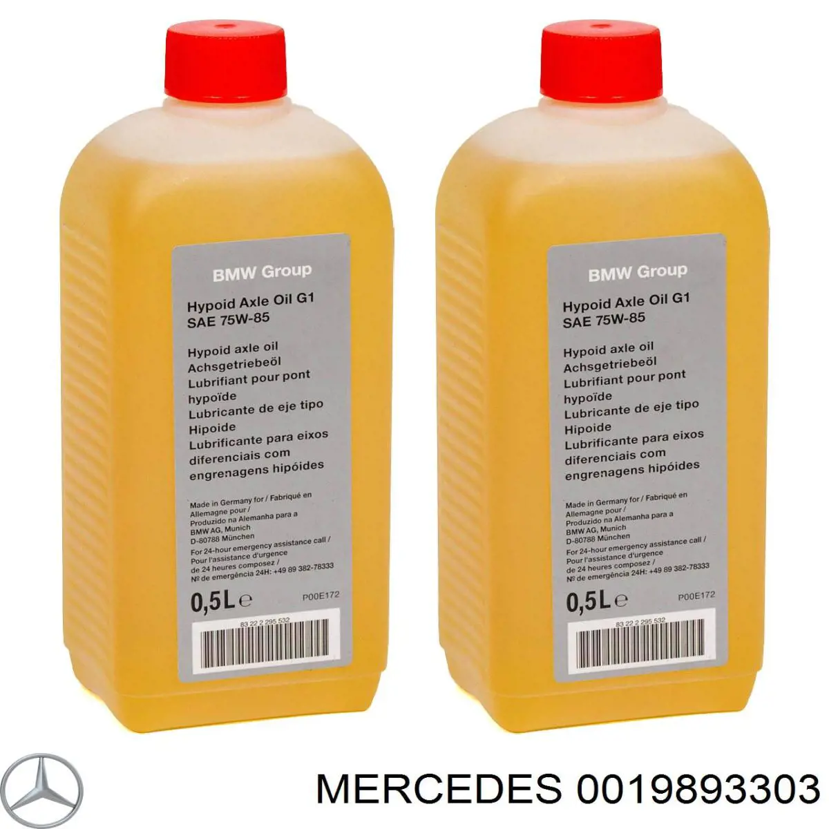 Óleo de transmissão Mercedes 0019893303 preço, a partir de 12,35 USD