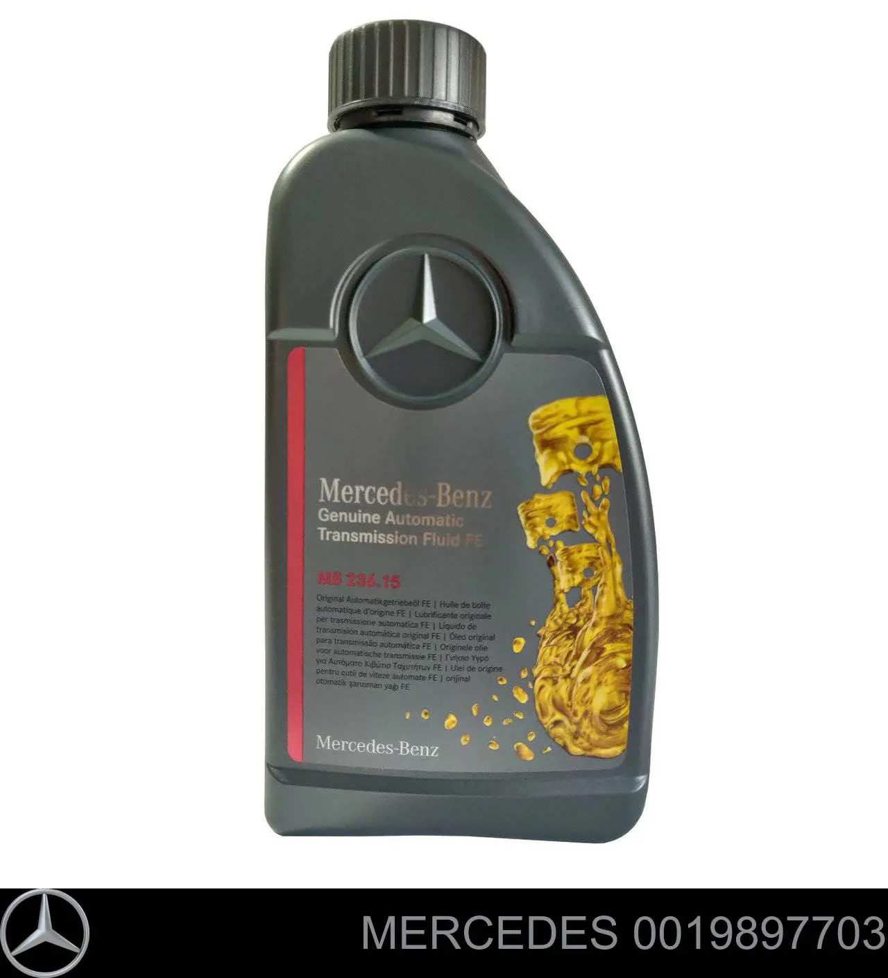 Óleo de transmissão 0019897703 Mercedes