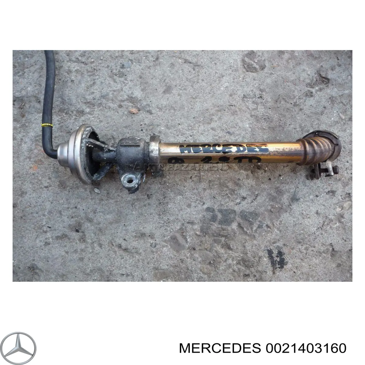 A0021403160 Mercedes Válvula EGR de recirculação dos gases
