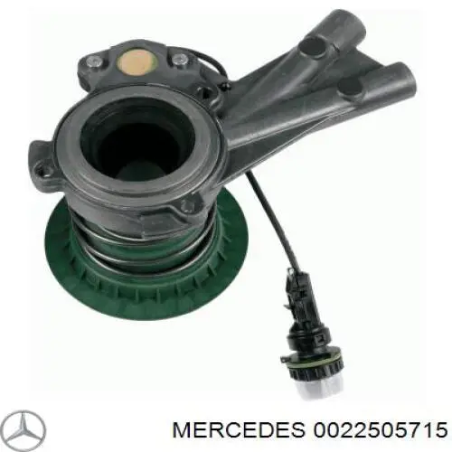Cilindro de trabalho de embraiagem montado com rolamento de desengate A0022505715 Mercedes