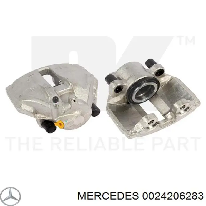 Compre 0024206283 Mercedes Suporte do freio dianteiro direito