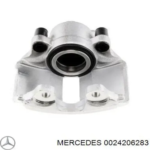 0024206283 Mercedes Suporte do freio dianteiro direito