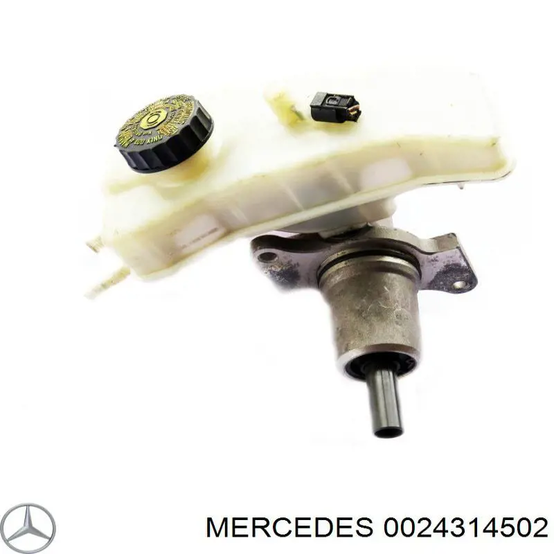 0024314502 Mercedes Tanque de cilindro mestre do freio (de fluido de freio)