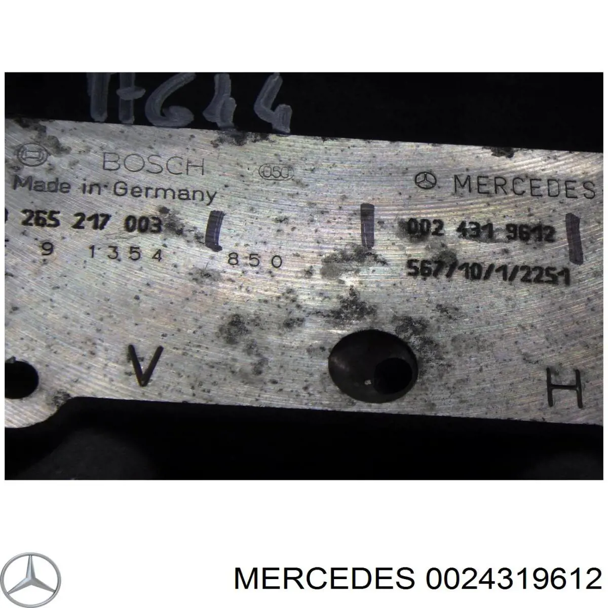 Unidade hidráulico de controlo ABS Mercedes 0024319612 preço, a partir de 114,41 USD