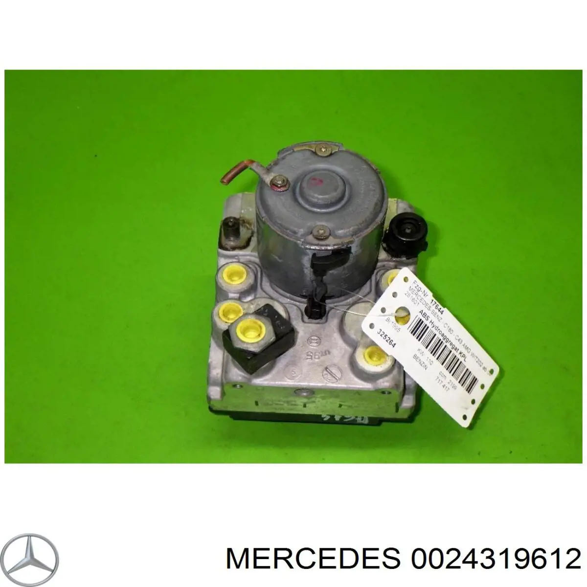 0024319612 Mercedes Unidade hidráulico de controlo ABS