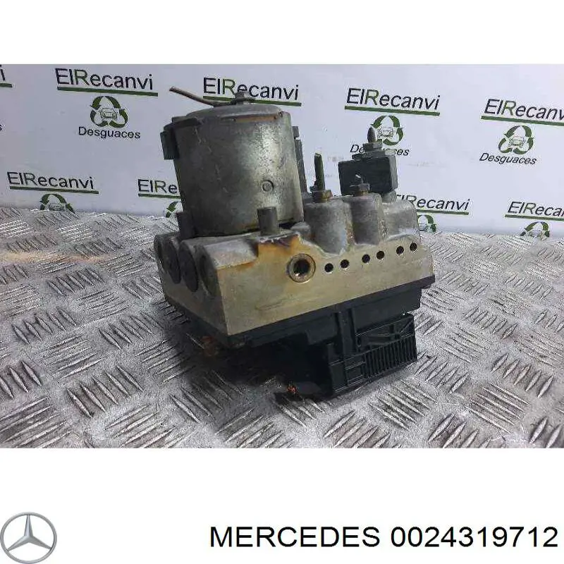 0024319712 Mercedes Unidade hidráulico de controlo ABS