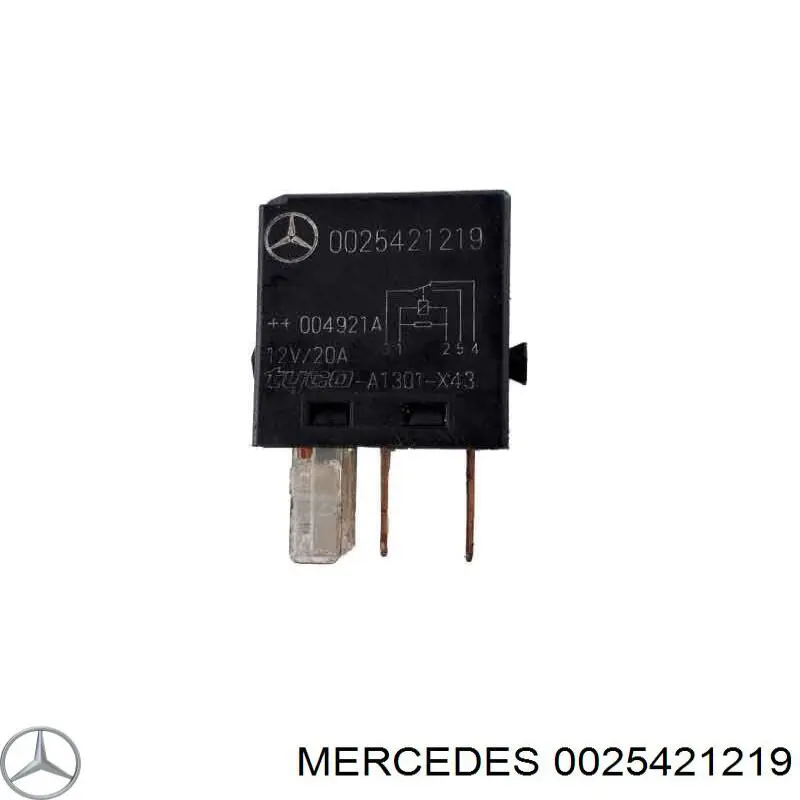 Relê elétrico multifuncional Mercedes 0025421219 preço, a partir de 5,79 USD