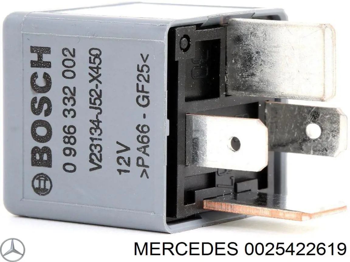 Compre 002542261964 Mercedes Relê do motor de arranco
