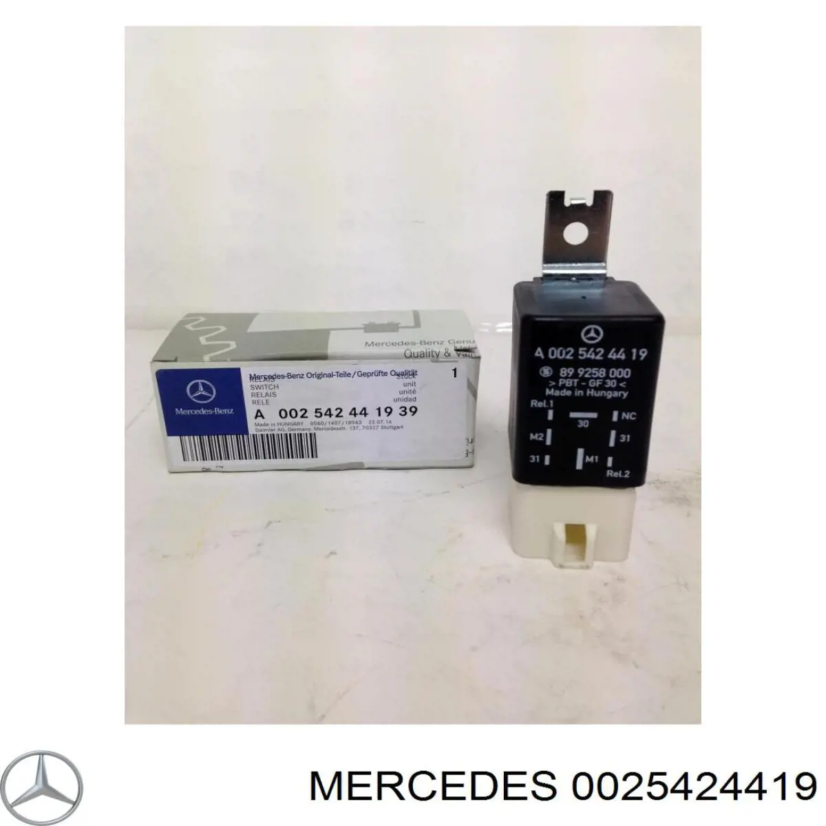 A906545130164 Mercedes Relê de ventilador