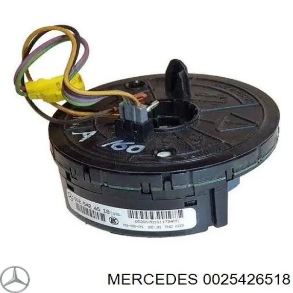 0025426518 Mercedes Sensor do ângulo de viragem do volante de direção