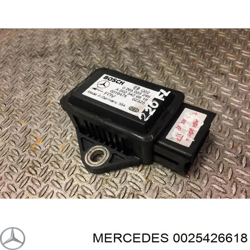 Compre A0015404417 Mercedes Sensor de aceleração transversal (ESP)