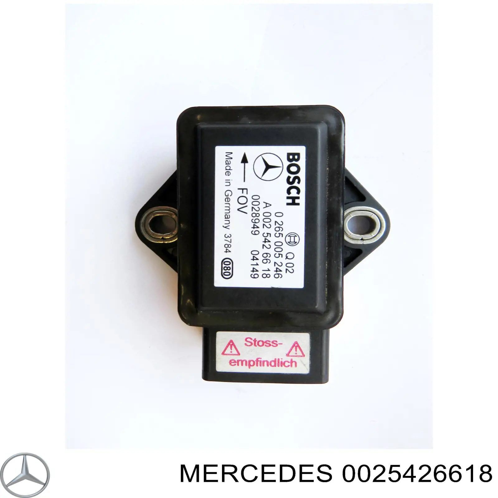 A0015404417 Mercedes Sensor de aceleração transversal (ESP)