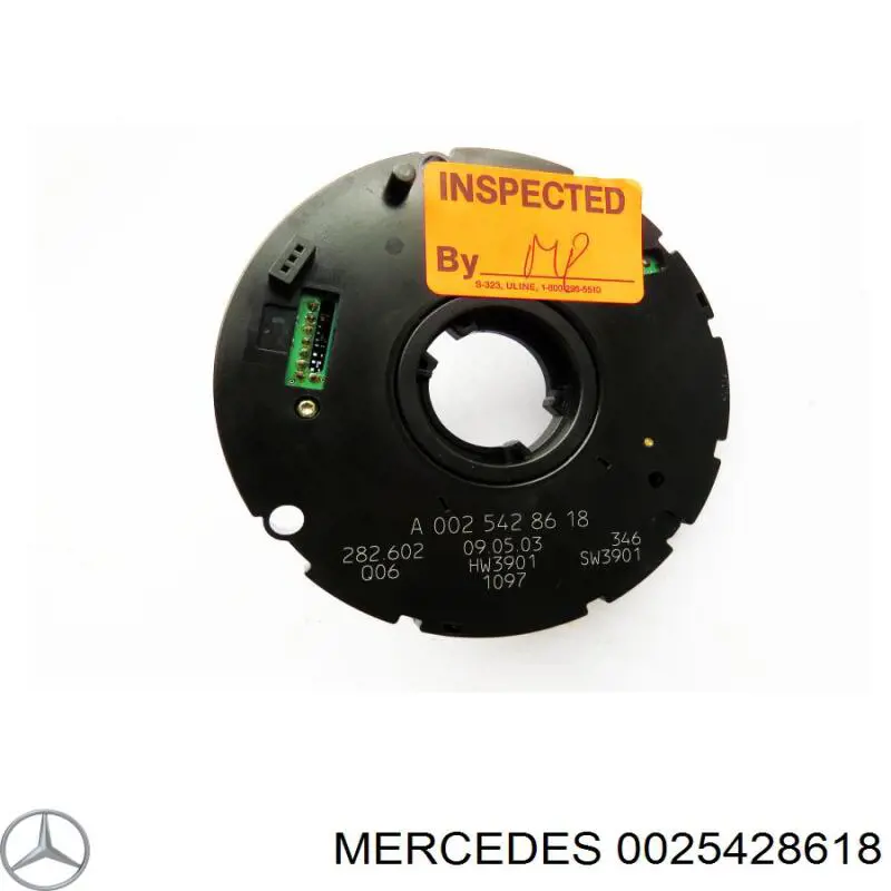 0025428618 Mercedes Sensor do ângulo de viragem do volante de direção