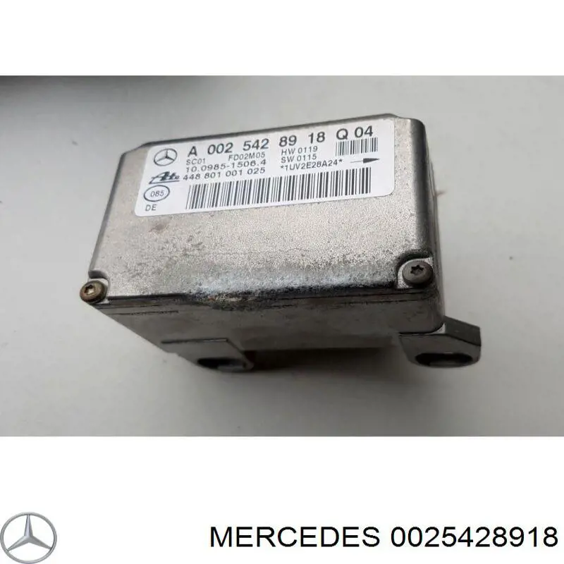0025428918 Mercedes Sensor de aceleração transversal (ESP)