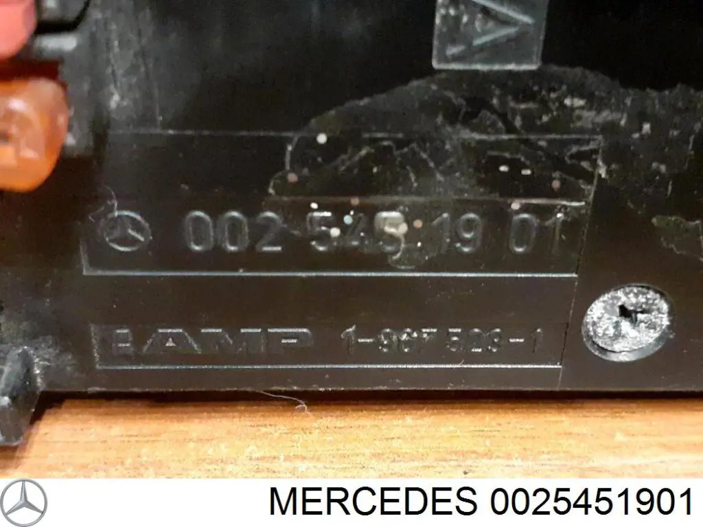 0025451901 Mercedes Unidade de dispositivos de segurança