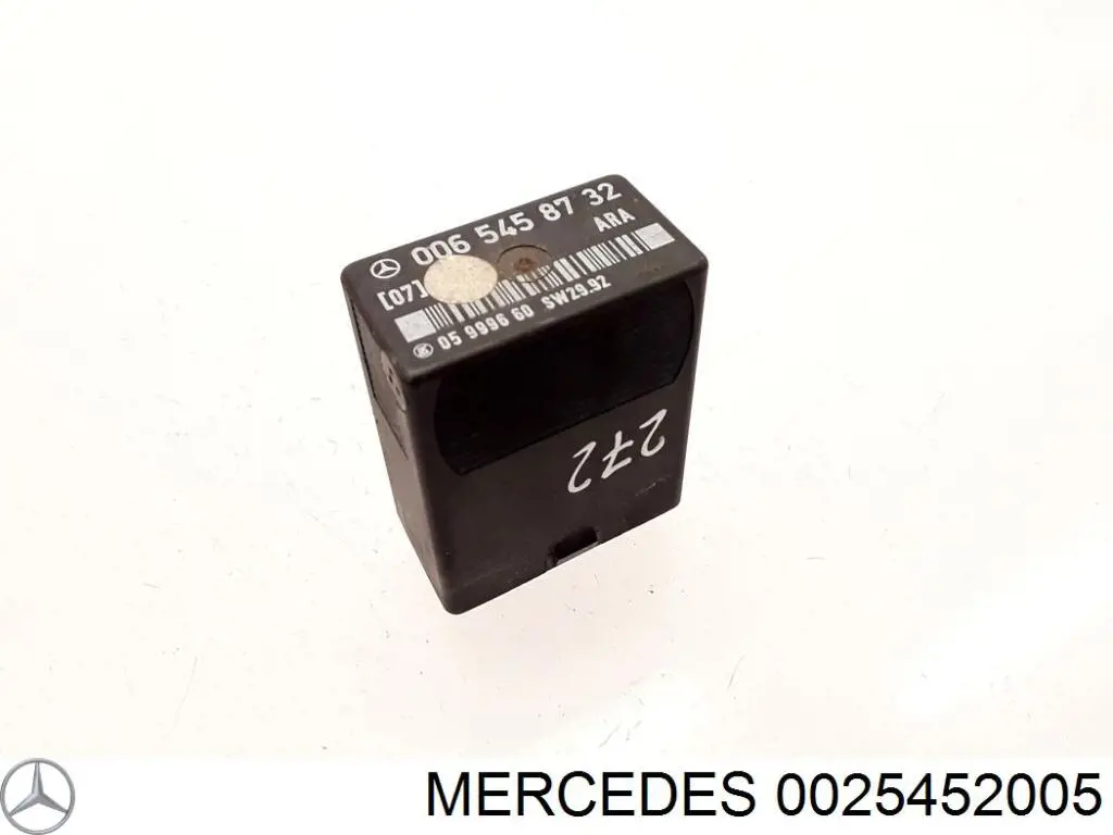 Compre 0025452005 Mercedes Relê de bomba de gasolina elétrica