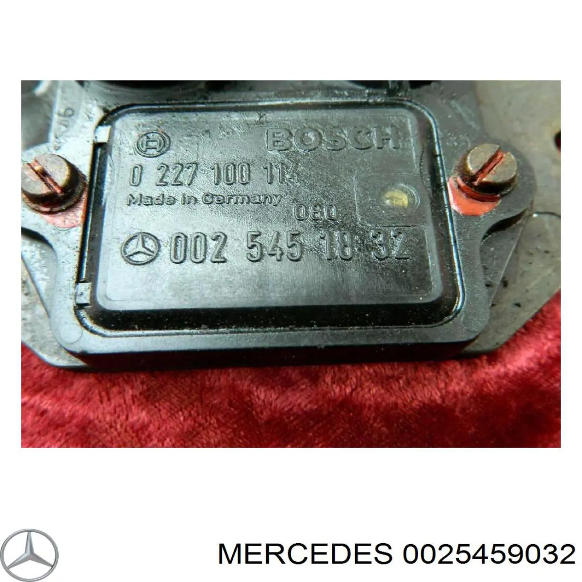 A0025459032 Mercedes Módulo de ignição (comutador)