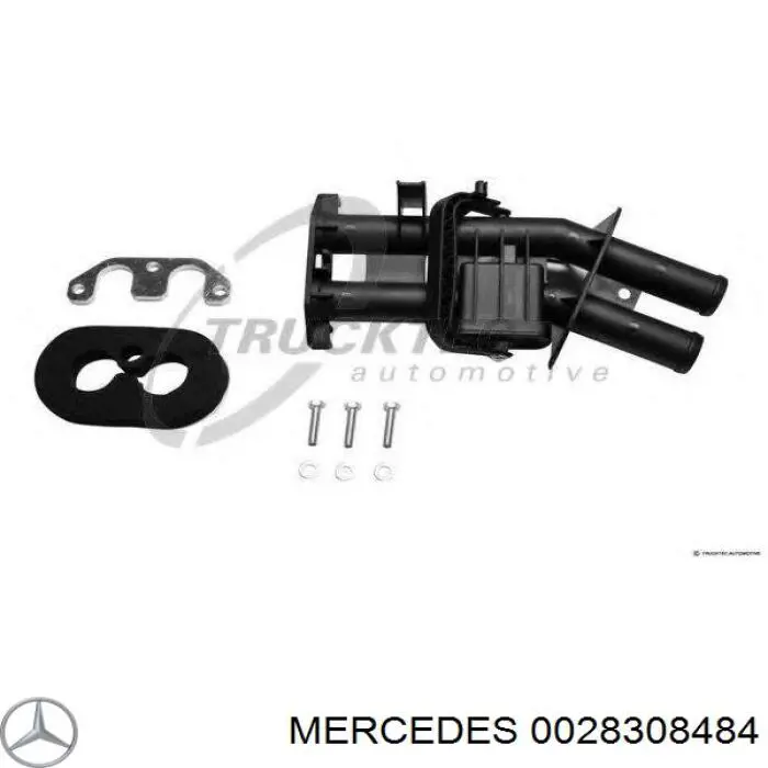 0028308484 Mercedes Válvula de forno (de aquecedor)