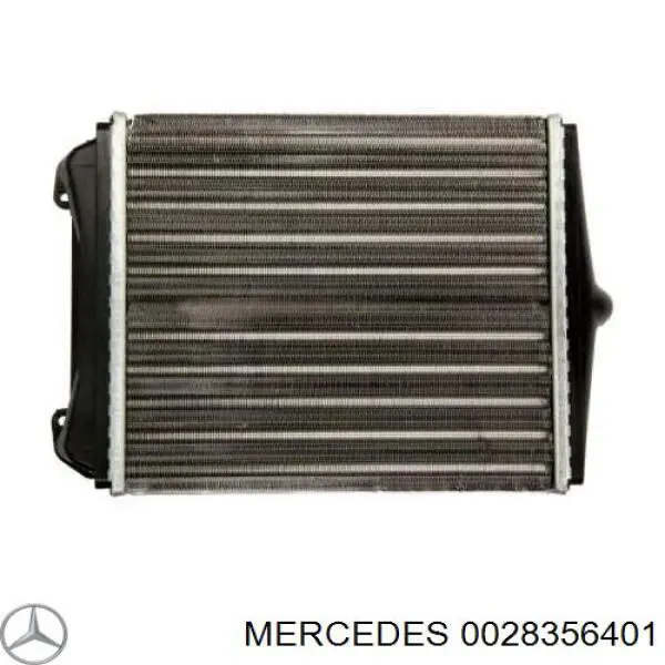 Radiador de forno (de aquecedor) Mercedes 0028356401 preço, a partir de 594,15 USD