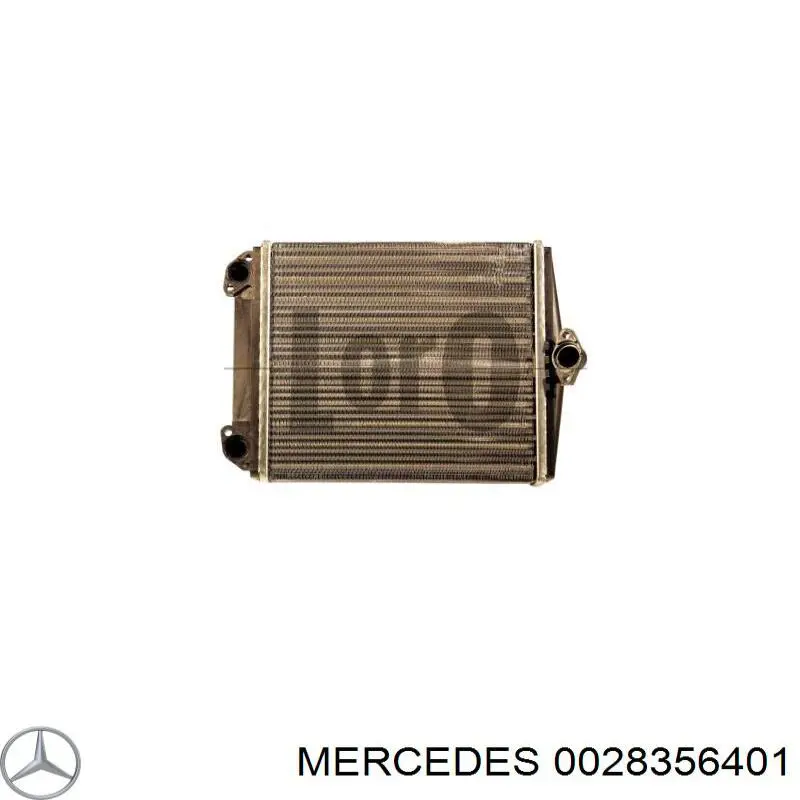 Compre 0028356401 Mercedes Radiador de forno (de aquecedor)