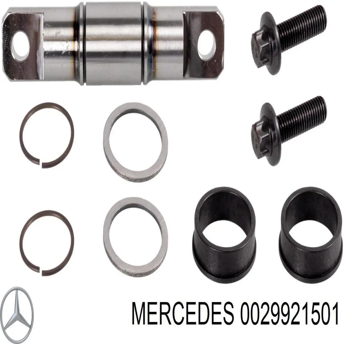 Compre A0029921501 Mercedes Bucha do eixo de forquilha de embraiagem