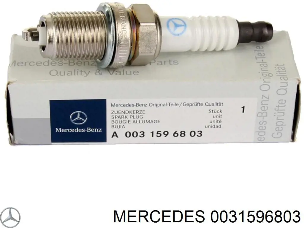0031596803 Mercedes Vela de ignição