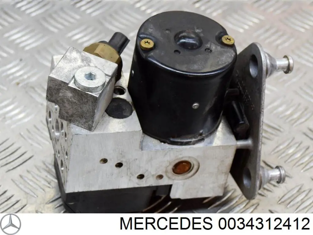 0034312412 Mercedes Unidade hidráulico de controlo ABS
