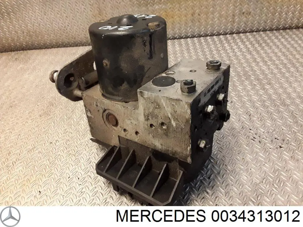 0034313012 Mercedes Unidade hidráulico de controlo ABS