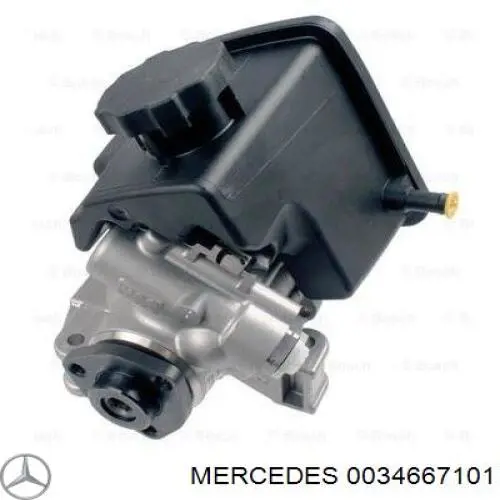 0034667101 Mercedes Bomba da Direção hidrâulica assistida