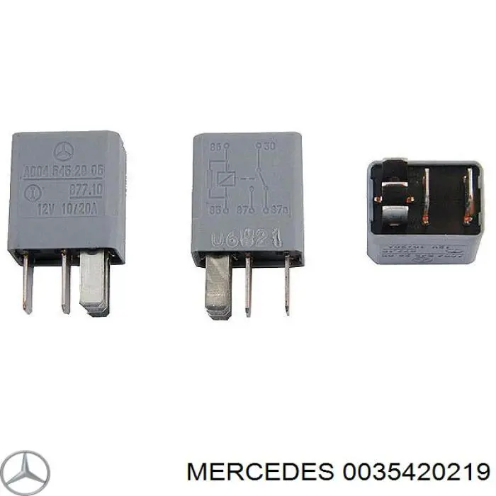 Relê elétrico multifuncional Mercedes 0035420219 preço, a partir de 5,79 USD