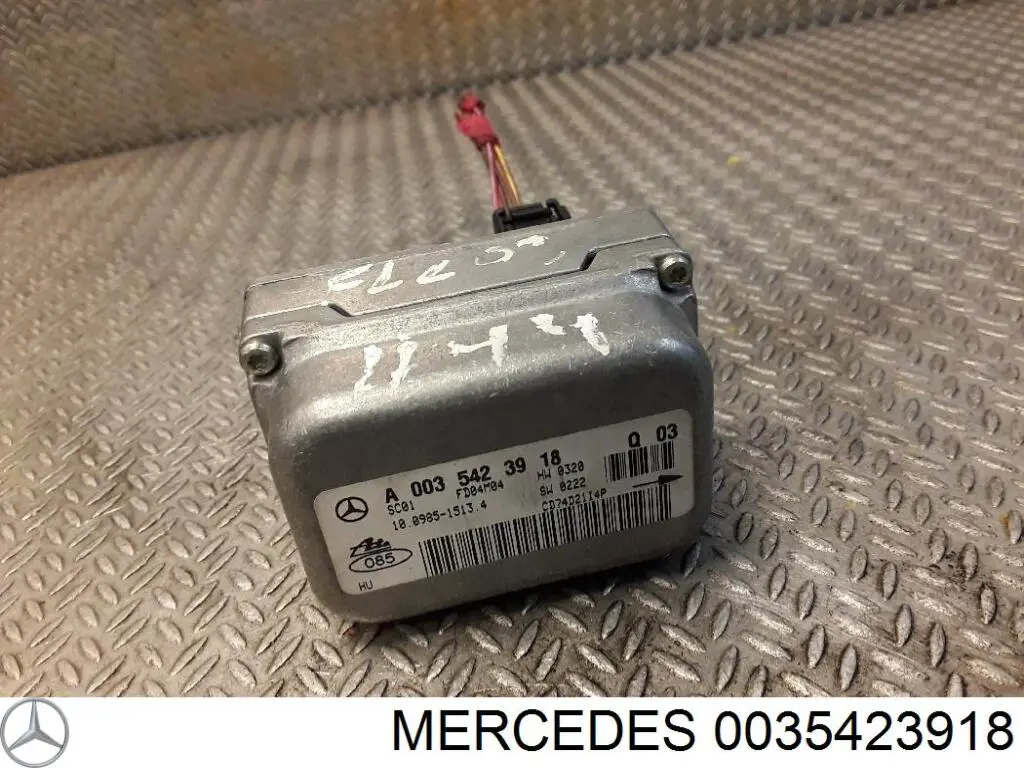 0035423918 Mercedes Sensor do ângulo de viragem do volante de direção