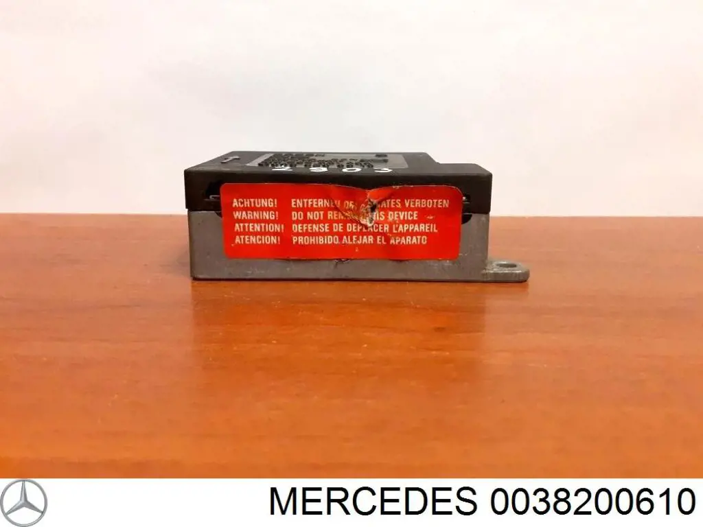 Módulo processador de controlo da bolsa de ar (Centralina eletrônica AIRBAG) Mercedes 0038200610 preço, a partir de 76,75 USD