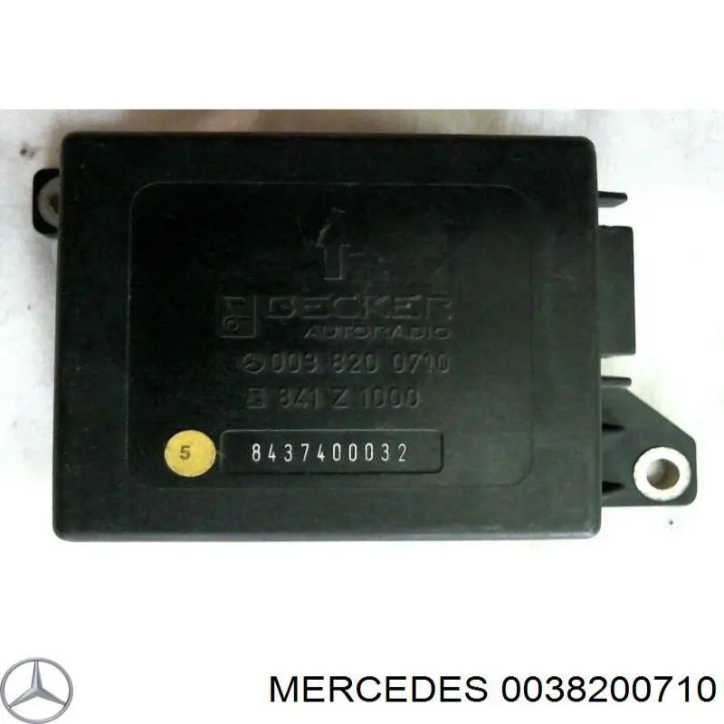 0038200710 Mercedes Módulo processador de controlo da bolsa de ar (Centralina eletrônica AIRBAG)