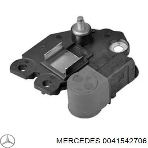 0041542706 Mercedes Relê-regulador do gerador (relê de carregamento)