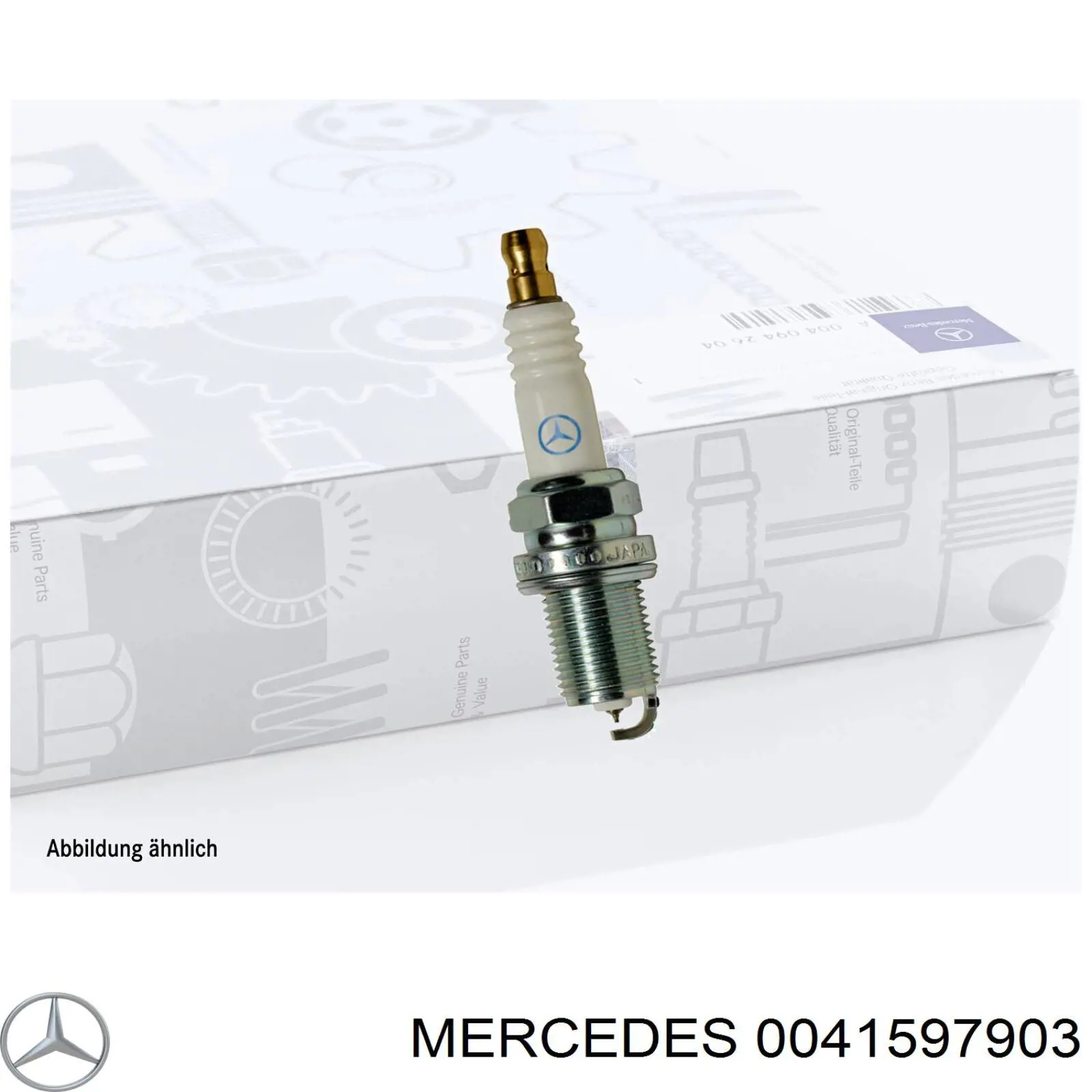 0041597903 Mercedes Vela de ignição