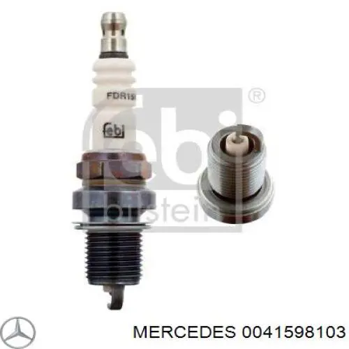 Vela de ignição Mercedes A004159810390 preço, a partir de 23,28 USD