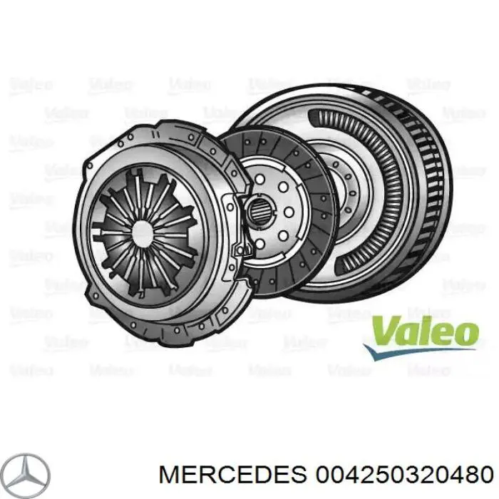Compre 004250320480 Mercedes Cesta de embraiagem