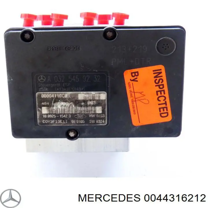 Compre 0044316212 Mercedes Unidade hidráulico de controlo ABS
