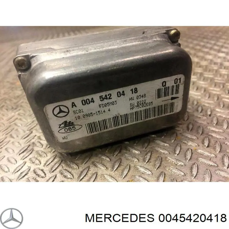 0035429818 Mercedes Sensor de aceleração transversal (ESP)