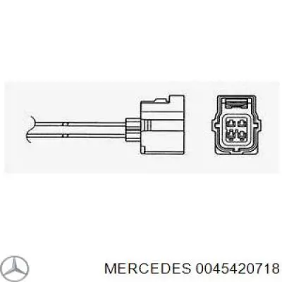 Sonda lambda, sensor de oxigênio depois de catalisador Mercedes 0045420718 preço, a partir de 40,86 USD