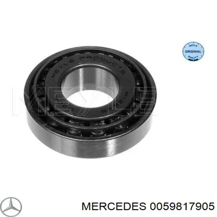 Rolamento externo de cubo dianteiro Mercedes 0059817905 preço, a partir de 13,93 USD