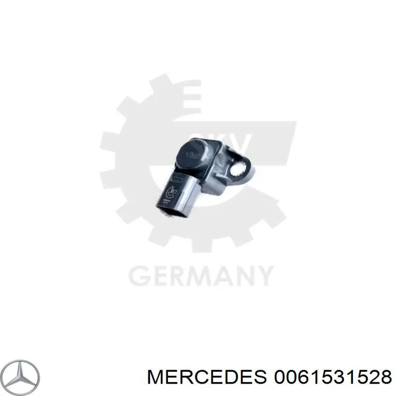 0061531528 Mercedes Sensor de pressão de supercompressão
