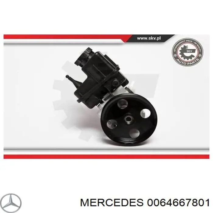 Bomba da Direção hidrâulica assistida Mercedes 0064667801 preço, a partir de 108,96 USD