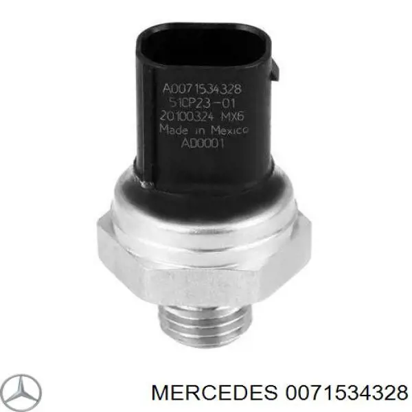 Sensor de pressão dos gases de escape Mercedes 0071534328 preço, a partir de 40,46 USD