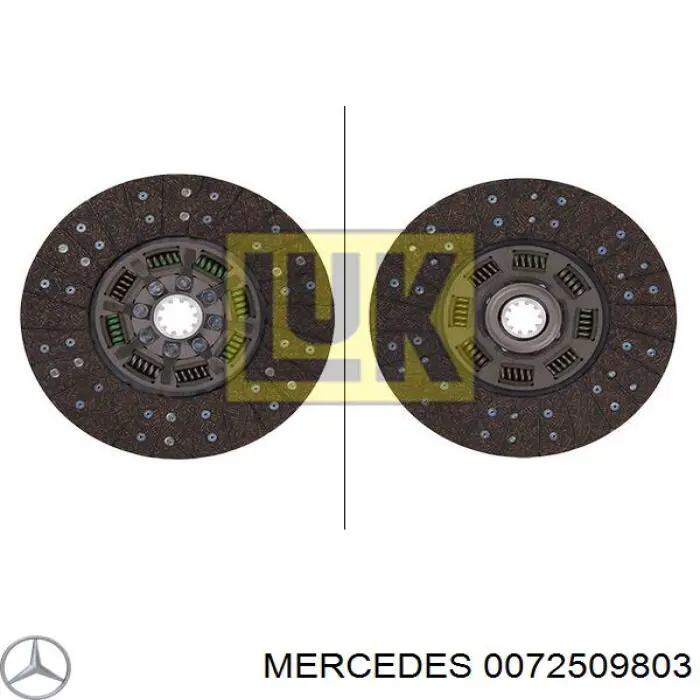 Compre 0072509803 Mercedes Disco de embraiagem