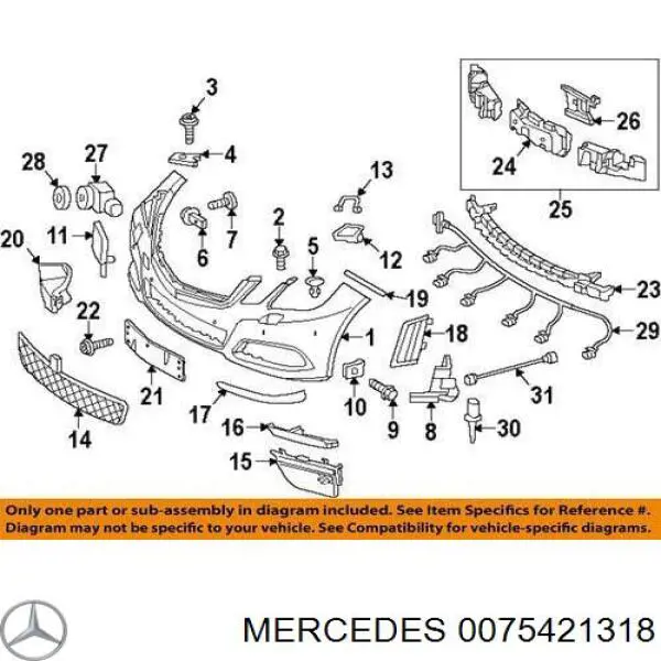 Sensor de temperatura do meio ambiente Mercedes 0075421318 preço, a partir de 7,66 USD