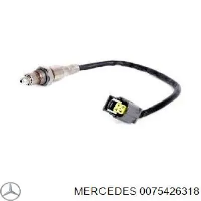 Sonda lambda, sensor esquerdo de oxigênio depois de catalisador Mercedes 0075426318 preço, a partir de 85,13 USD