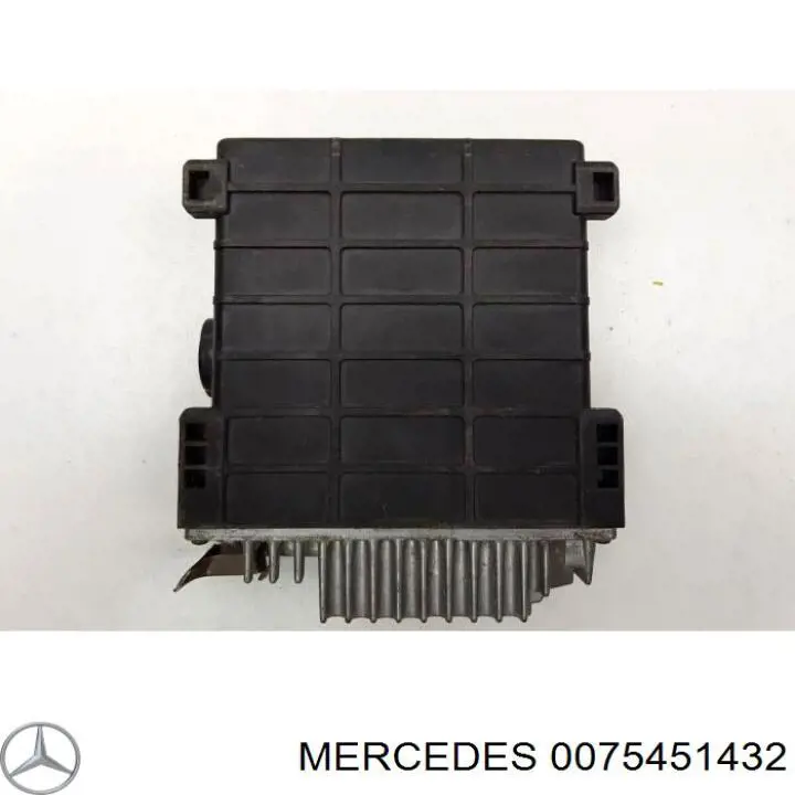 0075451432 Mercedes Módulo de direção (Centralina eletrônica) de motor